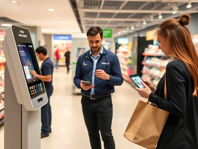 Hybrid Queue System for Retail