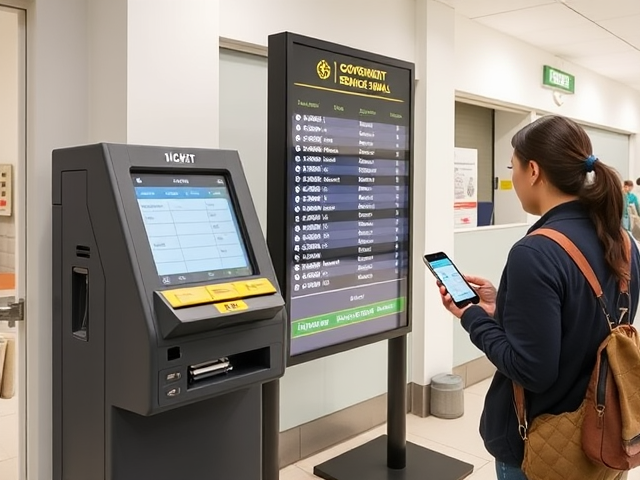 Hybrid Queue System for Government Offices