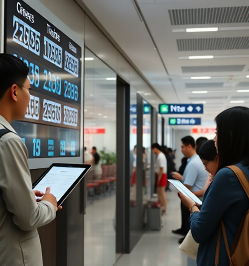 Digital queue system transforming government service delivery