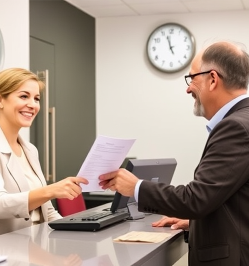 Reducing wait times at government offices