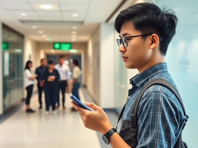 Virtual queue system for government offices